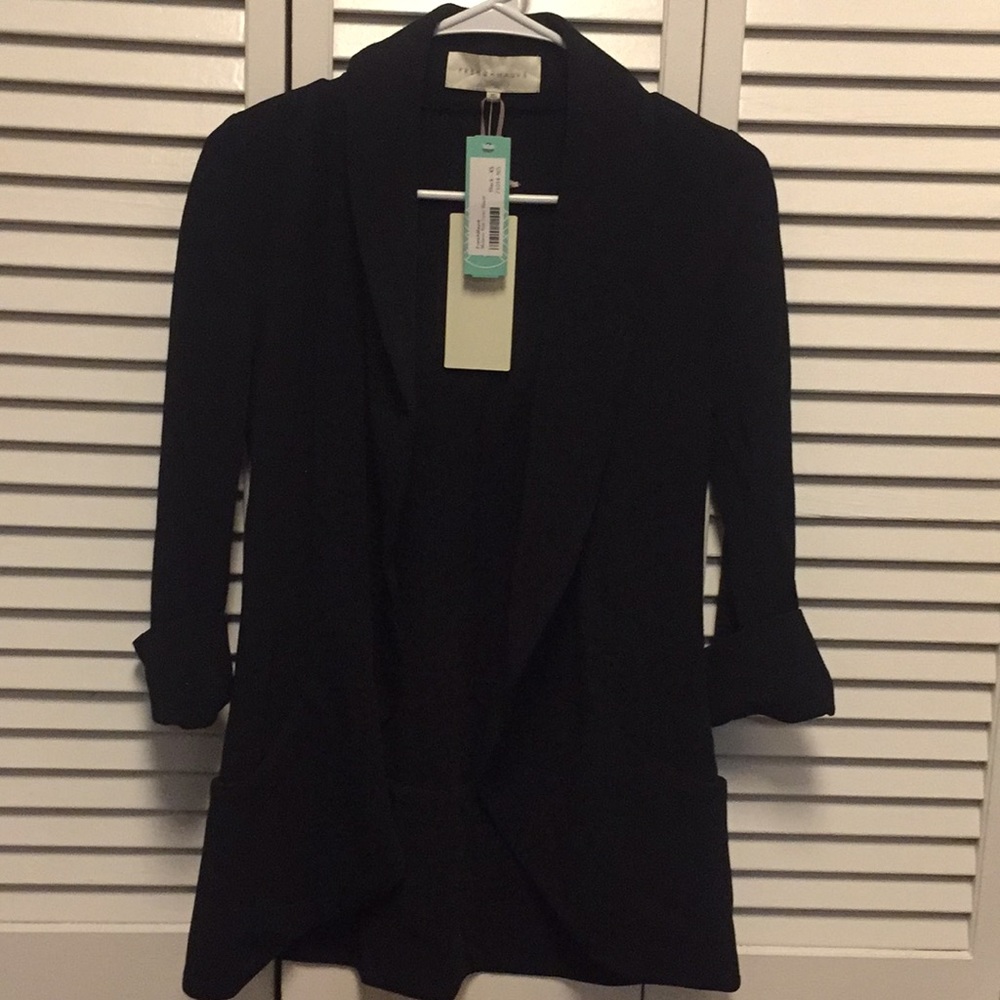 FrenchMauve - Melanie Knit Tunic Blazer